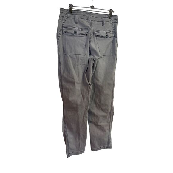 Anthropologie The Wanderer Womens Gray Light Washed Cargo Pants Size 30 - Picture 8 of 16